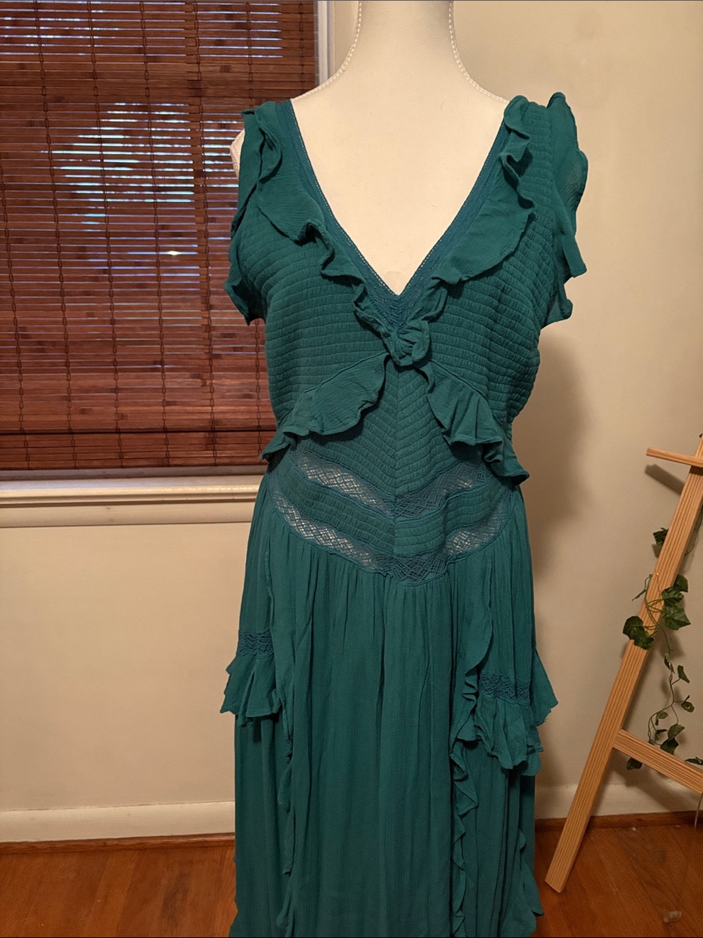 Free People Marsai Maxi Dress in Bayou - Picture 4 of 8